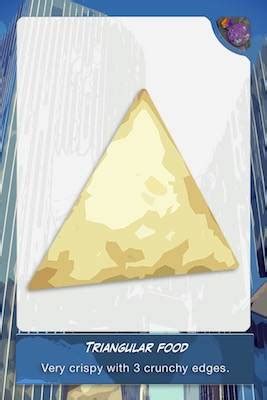 Food triangle card