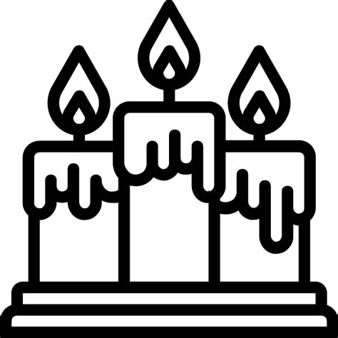 Candle Vector Svg Icon Svg Repo