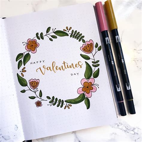 30 February Bullet Journal Themes Free Printable