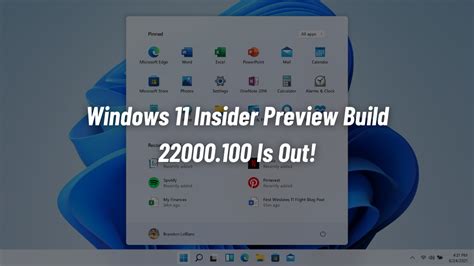 Windows 11 Insider Preview Build 22000 100 Released What S New