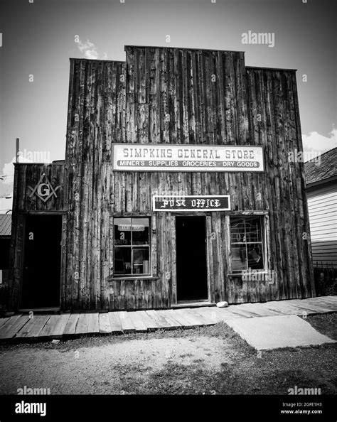 Old West Building Stock Photo Alamy