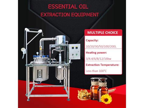 30L Essential Oil Extraction Equipment Plant Essential Oil Extractor