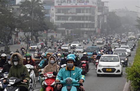 Hanoï Capitale Du Vietnam étouffe Sous Un épais Nuage De Pollution