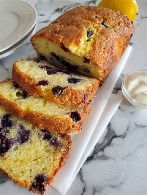 Pain Aux Bleuets Et Citron Express Les Saveurs De Marie