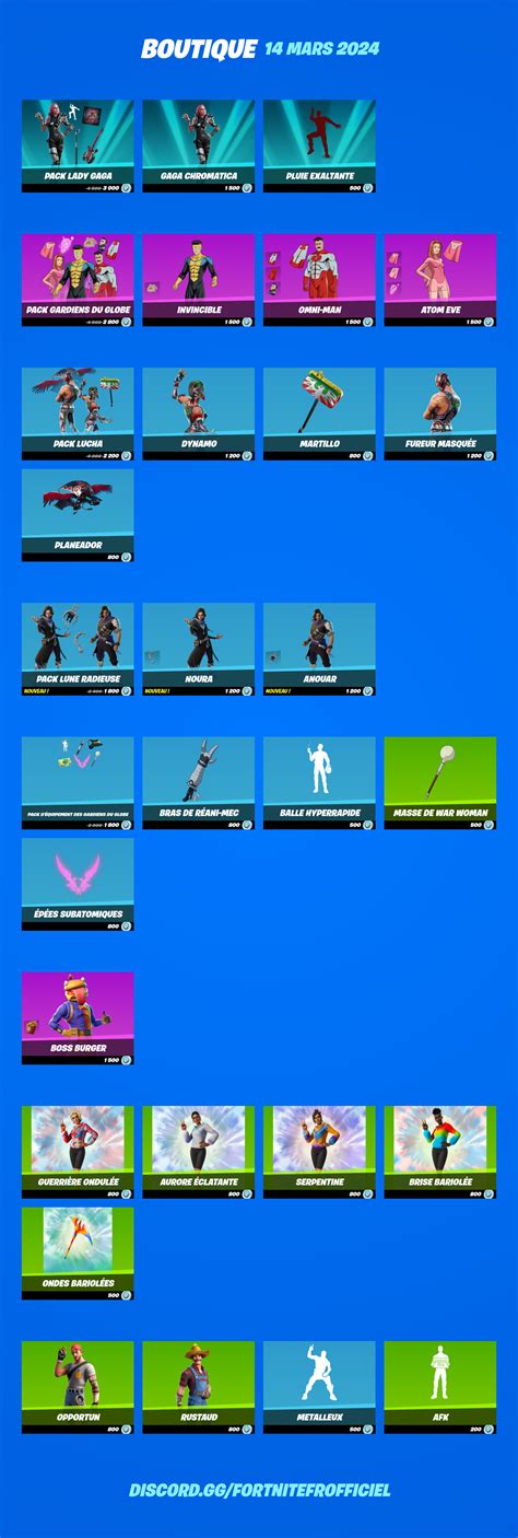 Boutique Fortnite Du 14 Mars 2024 Quels Sont Les Skins En Promotion