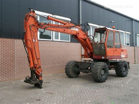 Atlas 1304 Wheel Excavator For Sale Netherlands Barneveld MJ33822