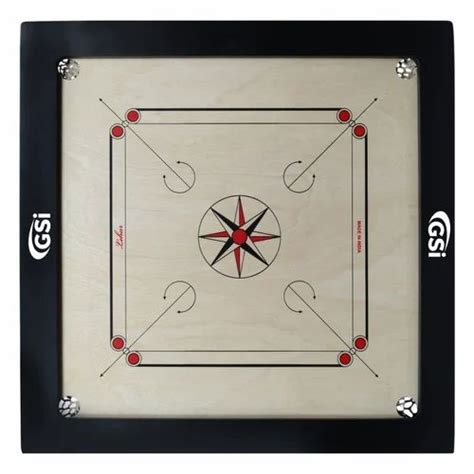 Wood Carrom Board Tournament Matte Finish Size 36 Inch At Rs 4500