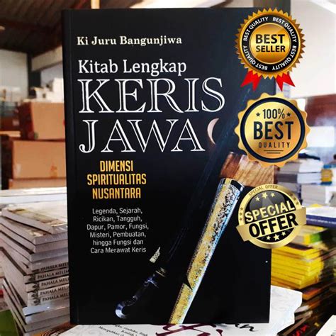 Jual Buku Kitab Lengkap Keris Jawa Shopee Indonesia