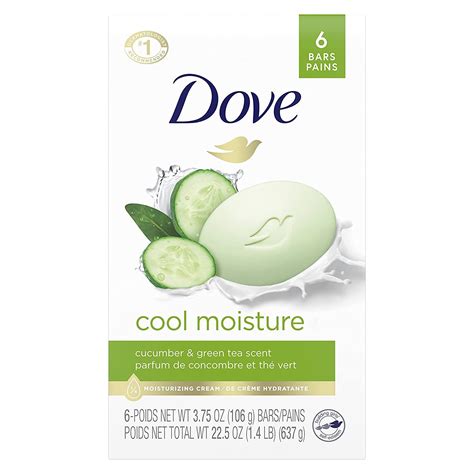 Dove Go Fresh Beauty Bar Cool Moisture 4 Oz 6 Ct 2