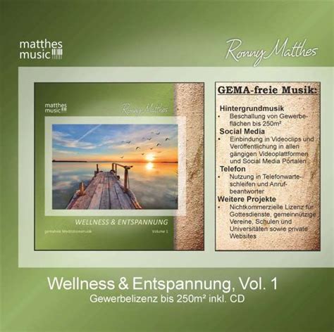 Ronny Matthes Wellness Entspannung Vol Gewerbelizenz F R