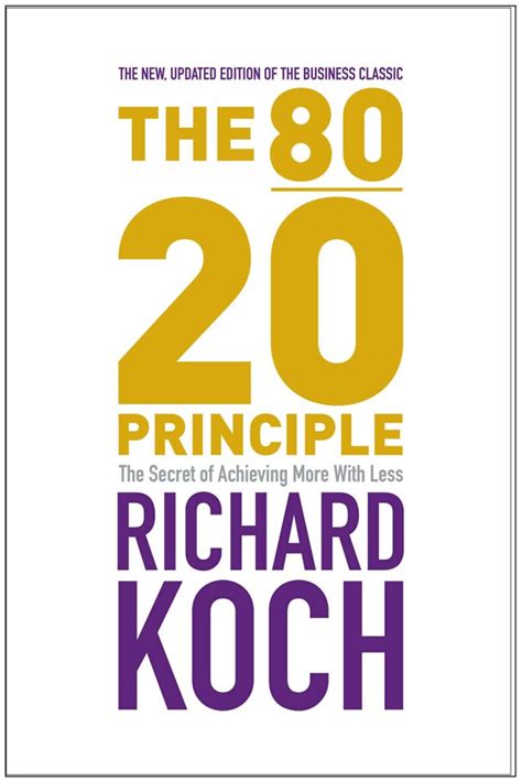 The Principle Book Summary And Review By Richard Koch Growthex