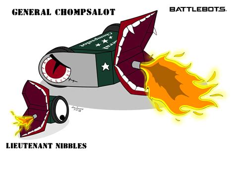 Battlebots/Robot Wars Fan-art- General Chompsalot Updated ( by Justin ...