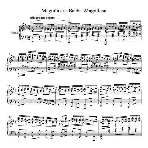 Magnificat - Bach | Choral Music Practice Files