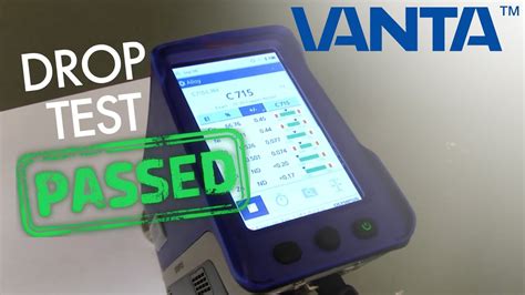 Vanta™ Handheld Xrf Analyzer Drop Test Youtube