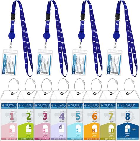 Amazon 12 Pack Cruise Lanyards For Ship Card Retractable Badge