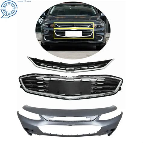 FOR 2016 2018 CHEVY Malibu Front Bumper Cover Front Upper And Lower