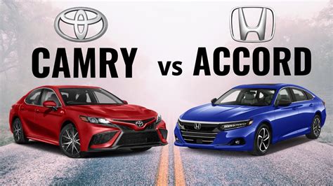 2021 Honda Accord Vs 2021 Toyota Camry Full Comparison Review Youtube