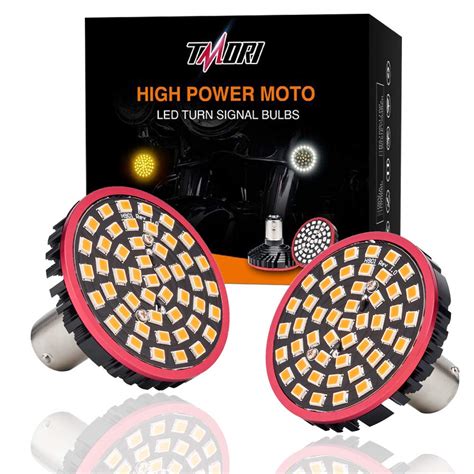 Buy Tmori Amber Front Or Rear Led Turn Signals Bulb Light Kit