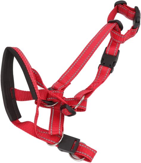 Fdit Dog Head Collar Dog Head Halter With Safety Strap Pet