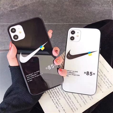 Popular Designs For Nike Jordan Cases With Free Tempered Glass For I12