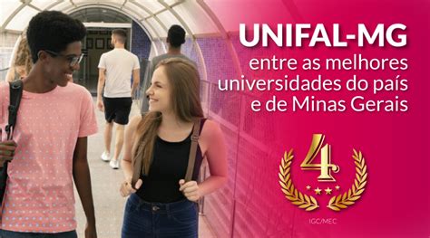 Nota Do Mec Posiciona A Unifal Mg Em Lugar De Destaque Entre As