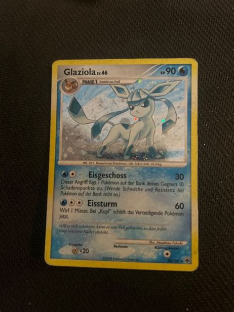 Pokemon Card Glaceon Holo Majestic Dawn Kaufen Auf Ricardo