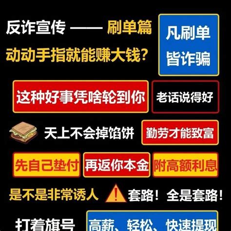 防骗宣传海报，帮您捂紧钱包！诈骗安局单篇