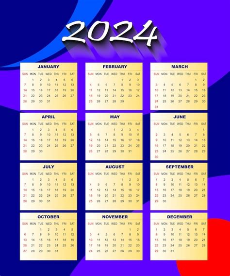 Pagina Kalender Met Weeknummers Afbeeldingen Gratis