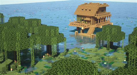 Swamp house : Minecraft