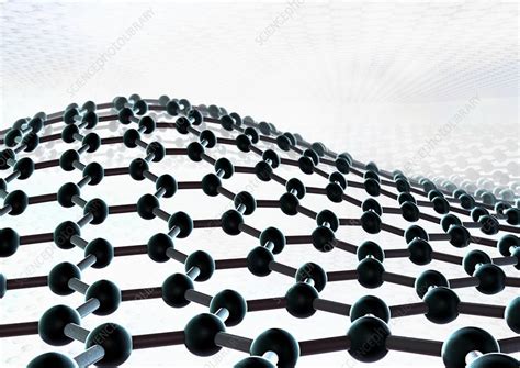 Graphene Molecular Structure Stock Image C Science Photo