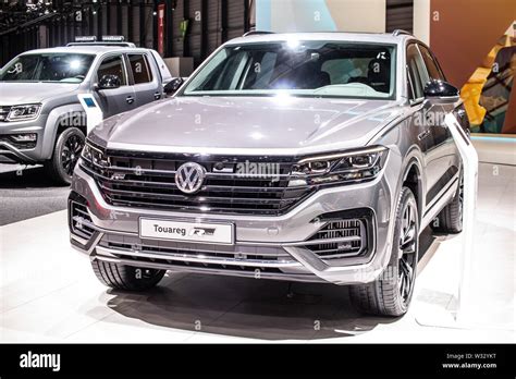 Ginebra Marzo De Nuevo Volkswagen Vw Touareg R Line Motor Show