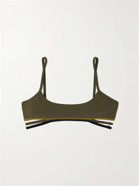 CHRISTOPHER ESBER Cutout Bikini Top NET A PORTER