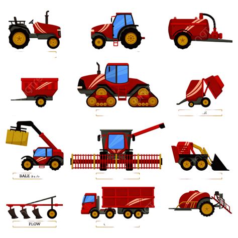 Tractor Agriculture Farming Vector Hd Images New Tractors Machinery