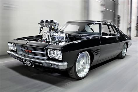 Black Blown Holden Hq Monaro