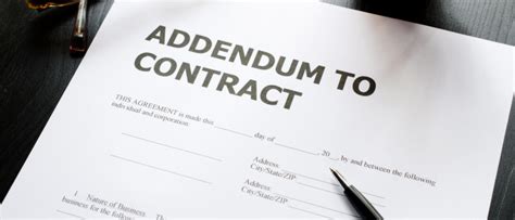 Understanding The Difference Amendment Vs Addendum Which One To Use