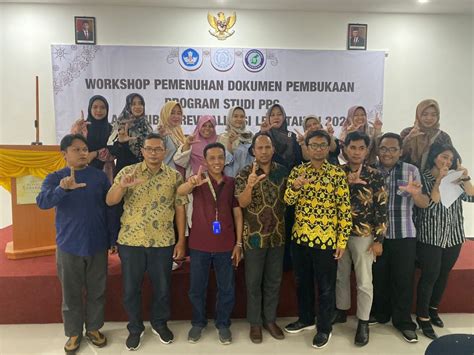 Workshop Penyusunan Dokumen Pembukaan Program Studi Ppg Pendidikan