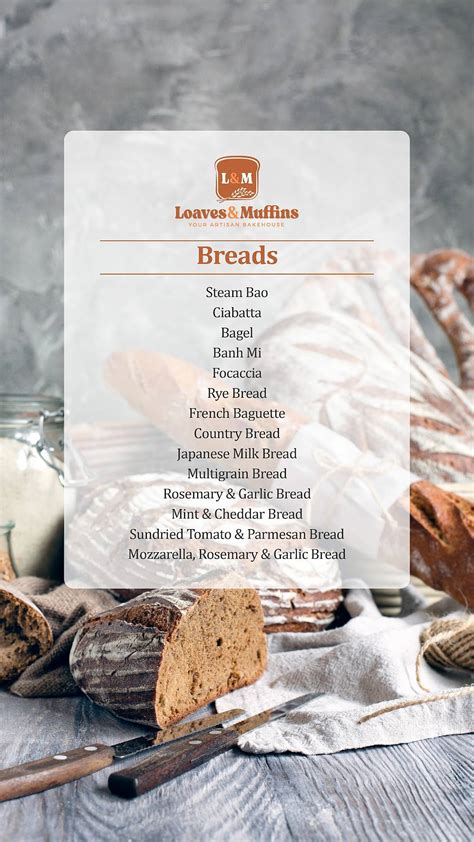 Menu At Loaves Muffins Thrissur Loaves Muffins