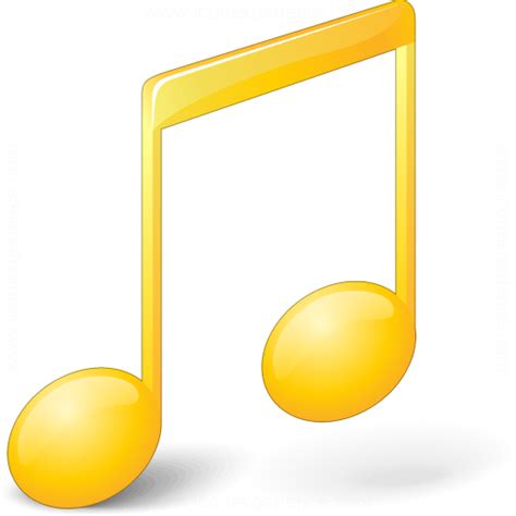 IconExperience » V-Collection » Music Yellow Icon