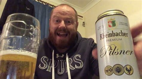 Beer Review Aldi Rheinbacher Pilsner Youtube