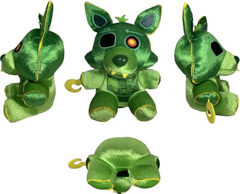 Herazi Fnaf Peluche Y Llavero Radiactivo Verde Foxy Freddy De 79in