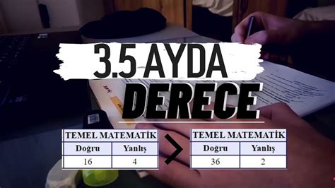 3 5 AYDA YKS DERECE YAPMAK Çalışma Yöntemi Anlatımlı YouTube