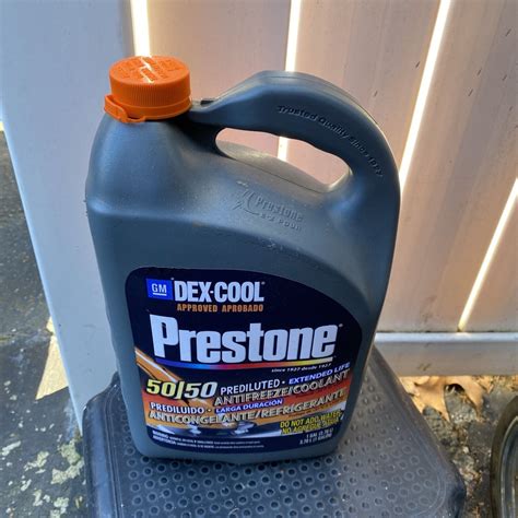 Prestone Dex Cool 5050 Antifreeze And Coolant 1 Gallon Container Ebay