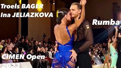 Troels Bager Ina Jeliazkova Cimen Open 2023 Rumba Professional