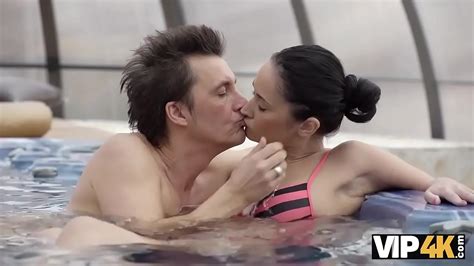 VIP4K Elegant Babe With Beautiful Body Sucks Old Dick In Jacuzzi XNXX