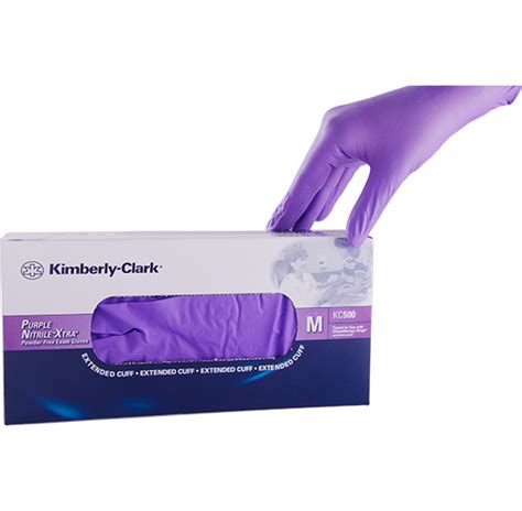 Kimtech Purple Nitrile Gloves 95 And 12 Inches Length Abdos Life Science