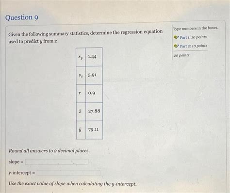 Solved Question 7 Consider The Following Table Summarizing Chegg