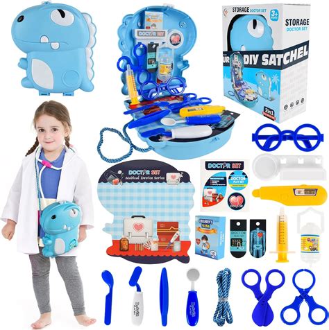 Ulikey Pi Ces Malette Docteur Enfant Malette Docteur Jouet Kit