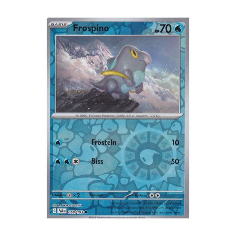 Frospino 058 193 REVERSE HOLO Entwicklungen In Paldea Pokemon Karte Kaufen