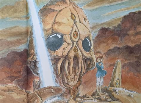 Illustrations Done For The Nausicaa Manga Manga Began Running In