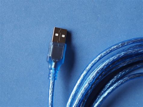 Premium Photo | Usb pc cable